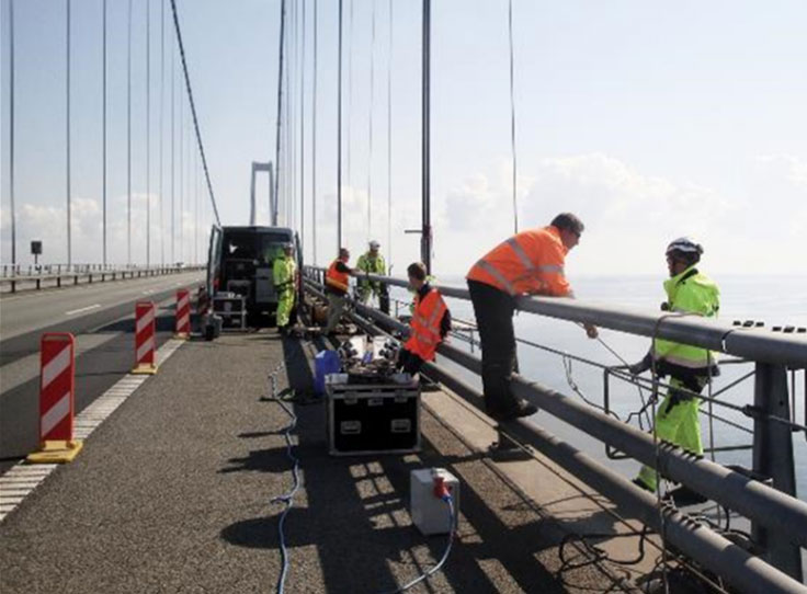 Storebælt corrosense trådløs korrosionssensor batteriløs